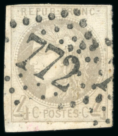 Stamp of France » Collections 1849-2001, Collection de timbres oblitérés dans 6