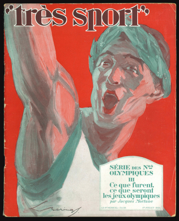 Stamp of Olympics » 1924 Paris » Memorabilia 1923-24 "Très sport" magazine, four editions incl. 1st June 1924 "Série des Nos Olympqiues" vol. 2 & 3 
