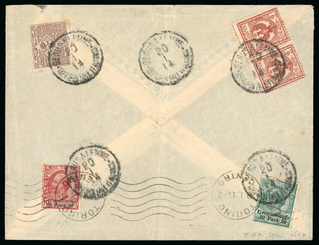 Stamp of Italy » Missions, Post Offices and Postal History Abroad » Jerusalem P.O. 1908-14 Group of ten items and four unsued picture