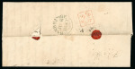 Stamp of Great Britain » 1840 1d Black and 1d Red plates 1a to 11 1843 (Jun 5) Entire letter sent within Ireland from Dublin to Banbridge, bearing 1d red-brown pl. 9 BH