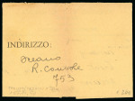 Stamp of Italy » Missions, Post Offices and Postal History Abroad » China » The Marine Detachment - Naval Presence and Mail of Italian Interests in China 1940 Italian Telegrams from Italy to the Italian Consulate in Peking (3 ex), and one to Tientsin