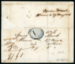 Stamp of Austria 1846 (27 May) commercial wrapper to London bearing