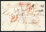 Stamp of Austria 1857 (Feb 27) Wrappersent registered to London