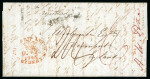 Stamp of New Zealand 1845 (Sep. 4) letter written from Wellington New Zealand