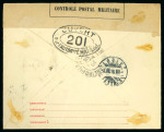 Stamp of Brazil 1911-38 Cover lot of eleven postage due mail sent to Switzerland from Brazil, including one 1916 censor mail
