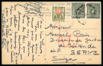 Stamp of Peru 1927-38 Three underpaid covers, two to Berne one to Scharnachtal, Switzerland, with postage due stamp