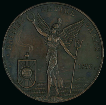 Stamp of Olympics » Non-Olympic and Anti-Olympic Championships 1950 British Empire Games in New Zealand third place bronze medal