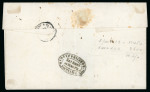 Stamp of France » Présidence de 1852 1853, Exceptionnel affranchissement mixte Cérès 15