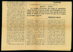 Stamp of Italy » Posta Militare » Seconda Guerra Mondiale 1941-42, due giornali dalla Russia, comprendente il n. 1 del "CSIR"