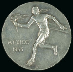 Stamp of Olympics » Non-Olympic and Anti-Olympic Championships 1955 2nd Pan American Games in Mexico, second place winner silver medal