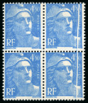 Stamp of France » Émissions à partir de 1900 1945-1948, Marianne de Gandon, Lot de 16 timbres **