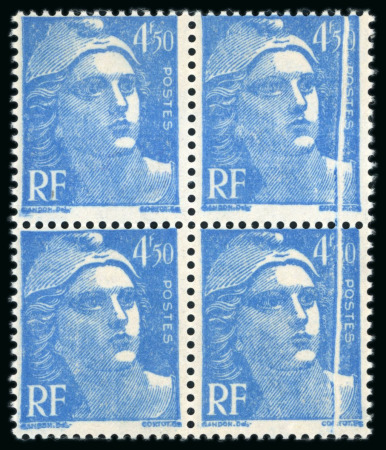 Stamp of France » Émissions à partir de 1900 1945-1948, Marianne de Gandon, Lot de 16 timbres **