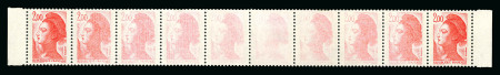 Stamp of France » Émissions à partir de 1900 1982-1985, Liberté de Gandon, Lot de 70 timbres en