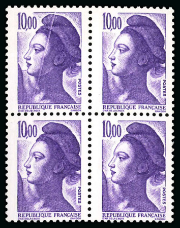 Stamp of France » Émissions à partir de 1900 1982-1987, Liberté de Gandon, Lot de 50 timbres en