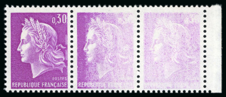 Stamp of France » Émissions à partir de 1900 1964-1982, Lot de 5 variétés dont Cheffer Y&T n°1536