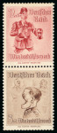 Stamp of Germany » War and Propaganda forgeries II. Worldwar  1943 War propaganda forgeries, with 1944 Goring and Himmler se-tenant pair, etc.