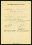 Stamp of Olympics » 1936 Berlin » Documents, Programmes, Tickets, etc. "Olympia-Pressedienst" Organising Committee notices (11)