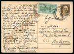 Stamp of Italy » Italian Occupations WWII » France 1943 Another extremely rare express usage from Fontan, this showing an even scarcer cds
