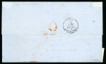 Stamp of France » Emission de Bordeaux 1870 1871, Lettre pour Bordeaux affranchissement Type Siège