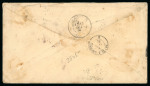 Stamp of Colonies françaises » St. Pierre et Miquelon 1885, Lettre de Saint-Pierre et Miquelon pour Beauvais
