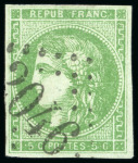Stamp of France » Emission de Bordeaux 1870 1870, Lot de 21 exemplaires Y&T n°42B Émission de