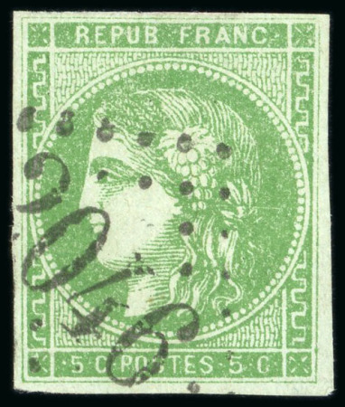 Stamp of France » Emission de Bordeaux 1870 1870, Lot de 21 exemplaires Y&T n°42B Émission de