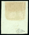 Stamp of France » Emission de Bordeaux 1870 1870, Variété de trait oblique prononcé traversant