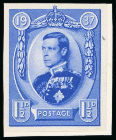 Stamp of Great Britain » King Edward VIII 1936 (Sept. 7) 1 1/2d. set of four Coronations essays (design type B) 