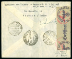 Stamp of Italy » Repubblica Sociale Italiana Destinazioni: 1943-45, straordinario insieme composto da 32 lettere