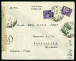 Stamp of Italy » Repubblica Sociale Italiana Destinazioni: 1943-45, straordinario insieme composto da 32 lettere