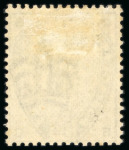 Stamp of Great Britain » 1855-1900 Surface Printed » 1883-84 Lilac & Green Issue 1883-84 5d dull green die 1 with line under D, mint o.g