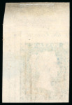 Stamp of Great Britain » 1841 1d Red 1841 1d red-brown pl.160 AL imperforate imprimatur from the upper right corner of the sheet