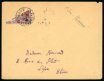 Stamp of France » Émissions à partir de 1900 1924, Enveloppe affranchissement Exposition internationale
