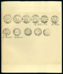 Stamp of Italy » Italian Colonies and Possessions » Aegean Islands THE "BAG IN THE BASEMENT" UNIQUE COLLECTION OF POSTMARKS