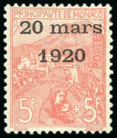 Stamp of Colonies françaises » Monaco 1885-2008, Collection de Monaco en 6 albums SAFE avec