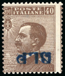 Stamp of Italy » Italy and Areas Collections and Lots Buste Lettere Postali: 1921-22 Bella collezione avanzata formata da esemplari prevalentemente nuovi e qualche usato con soprastampe “B.L.P.” 