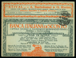 Stamp of Italy » Italy and Areas Collections and Lots Buste Lettere Postali: 1921-22 Interessante raccolta di 29 buste con esemplari soprastampati “B.L.P.”
