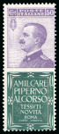 Stamp of Italy » Italy and Areas Collections and Lots Pubblicitari: 1924-25 Interessante insieme di 29 pezzi inclusa una serie nuova quasi completa