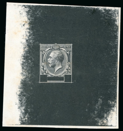 Stamp of Great Britain » King George V » 1912-24 Profile Head Issues 1912 1d.  and 2 1/2d. master die proof, stage 4, printed