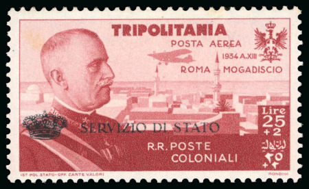Stamp of Italy » Italy and Areas Collections and Lots 1922-1950 Tripolitania : Dodici pagine d’album ben montate contenenti una selezione 