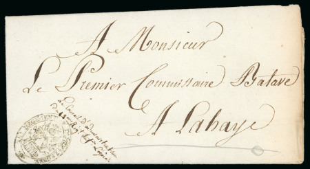 Stamp of France 1804, 18ème Régiment d'infanterie légère, Lettre