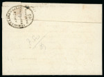 Stamp of France 1793-1796, Armée des Côtes de Brest, Lettre adressée