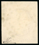 Stamp of France » Empire 1853-1862 1854, Y&T n°17Ad. Empire non dentelé 80 centimes