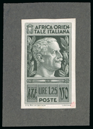 Stamp of Italy » Italian Colonies and Possessions » Eastern Africa 1938, "Soggetti", tre saggi dal conio originale