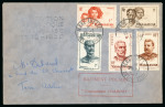 Stamp of Colonies françaises » TAAF 1952, Superbe archive de 6 courriers de l'archive de