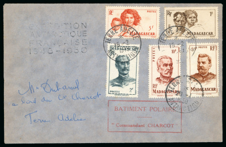 Stamp of Colonies françaises » TAAF 1952, Superbe archive de 6 courriers de l'archive de