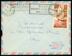 Stamp of Colonies françaises » TAAF 1952, Superbe archive de 6 courriers de l'archive de