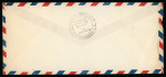 Stamp of Colonies françaises » TAAF 1952, Lettre de poste aérienne affranchie avec timbre