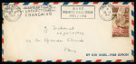 Stamp of Colonies françaises » TAAF 1952, Lettre de poste aérienne affranchie avec timbre