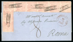 Stamp of Italian States » Naples 1860, lettera del 22 aprile da Città Sant'Angelo,